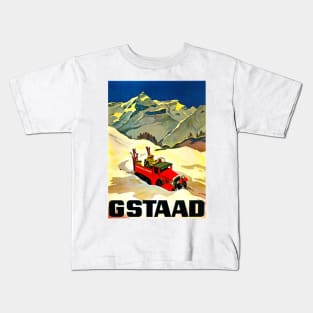 Vintage Travel - Gstadd Kids T-Shirt